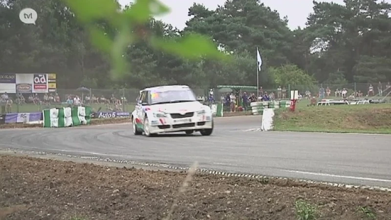 Duivelsbergcircuit decor voor Rallycross Challenge Europe
