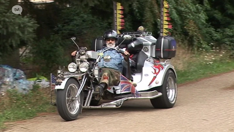 Kinderen met een beperking maken motorrit door Limburg