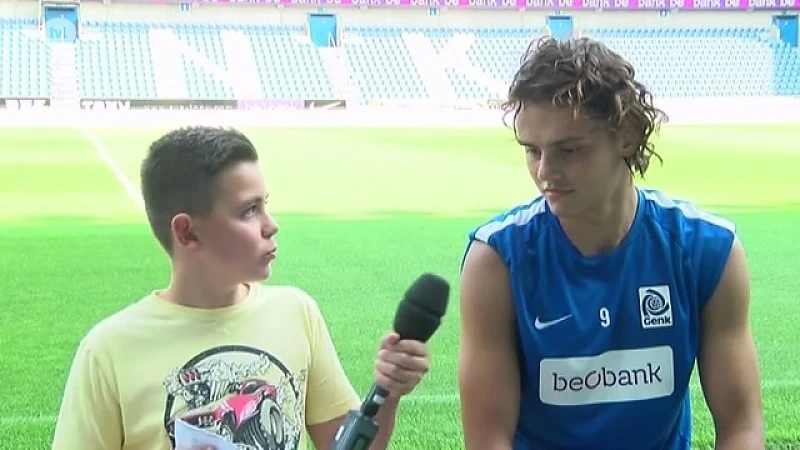 Junior reporter op KRC Genk