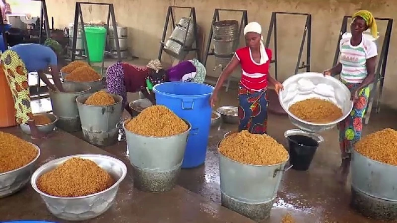 Vrijwilliger bezoekt projectwerking in Burkina Faso
