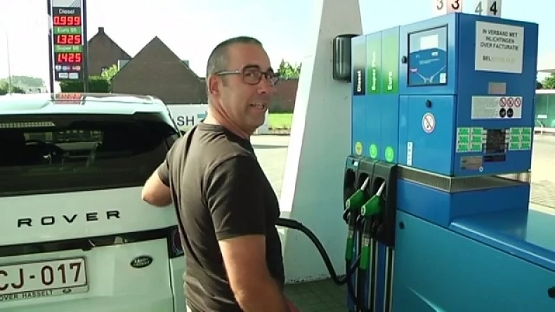 Diesel duikt onder de 1 euro