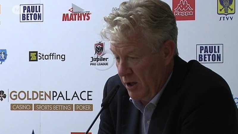 Persconferentie met Yannick Ferrera en Peter Maes