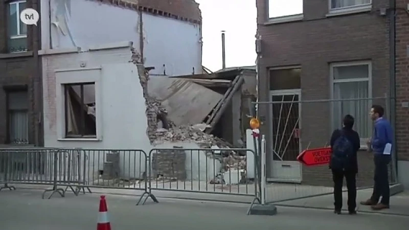 Huis ingestort in Tongeren