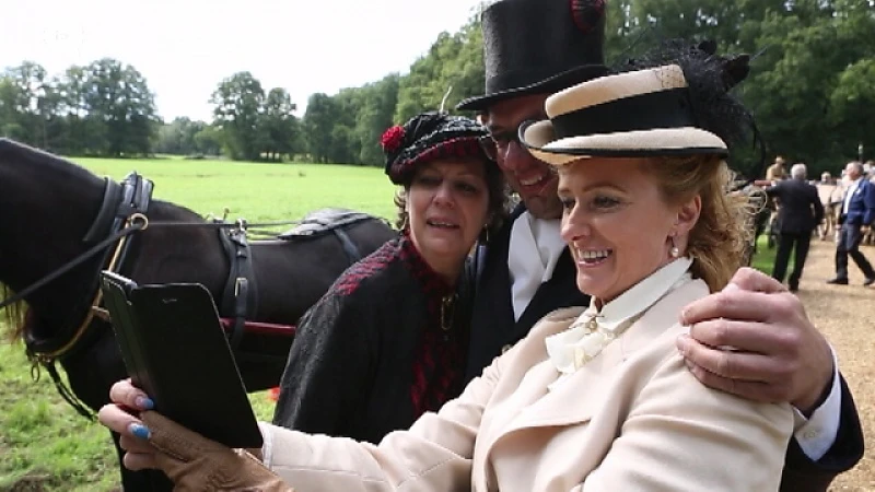 Historische koetsenparade