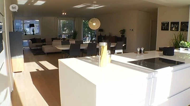 Genks woonproject in Mondriaan stijl
