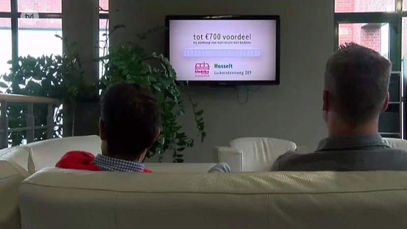 Televisiereclame heeft vier keer meer impact dan internetreclame