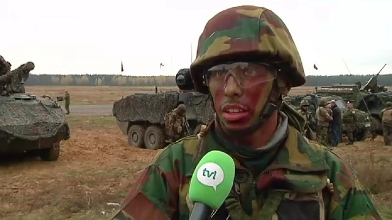 Limburgse militairen oefenen in Litouwen
