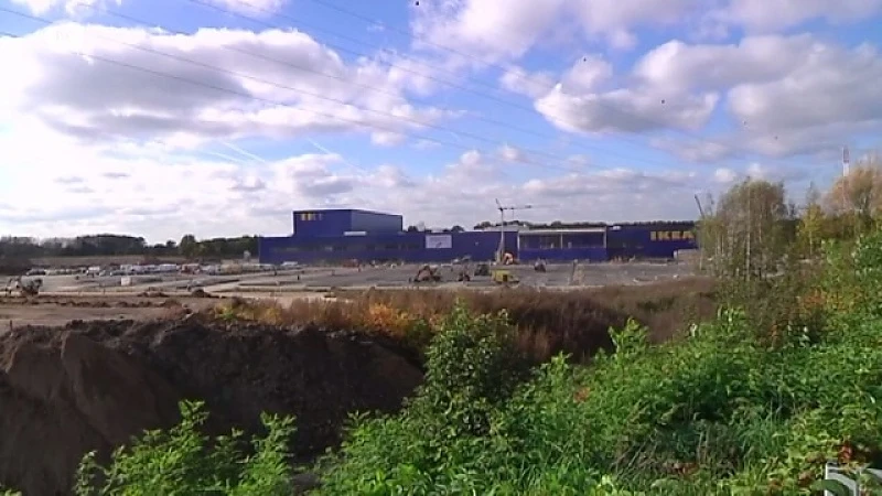 Ikea Hasselt krijgt stilaan vorm
