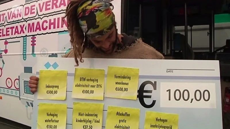 "Gewone burger zal 1800 euro bijbetalen, in plaats van 100 euro meer te trekken"