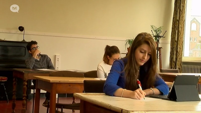 Studentenblok in klooster