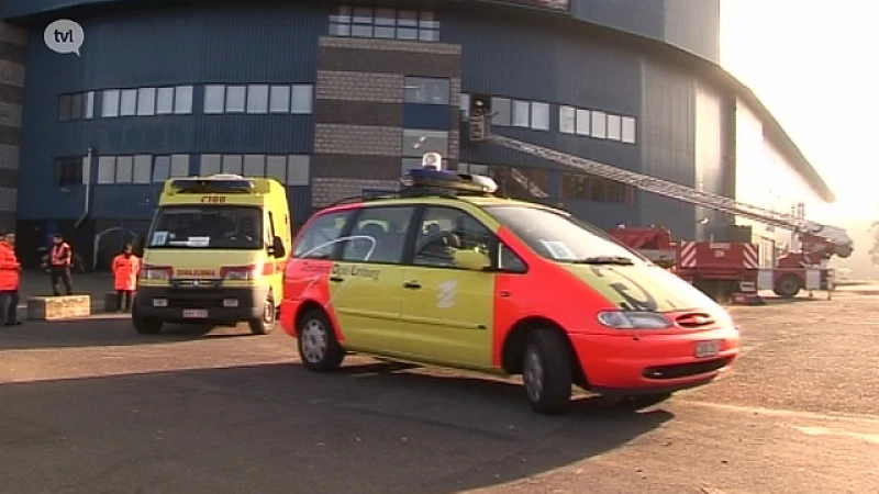 Ziekenwagen ZOL Genk standby voor mogelijke terreur