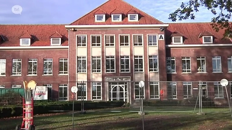 Gevel van KIDS-gebouw in Hasselt wordt afgebroken