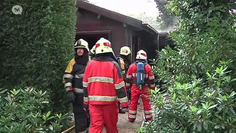 Brand in La Butte aux Bois in Lanaken