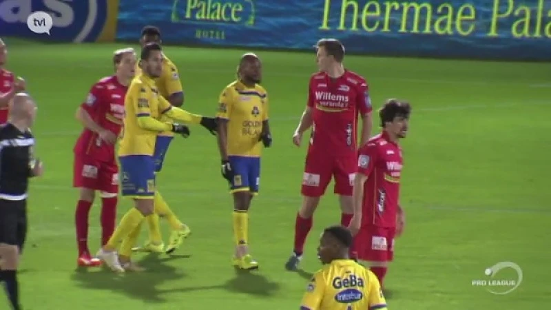 Stuntzege voor STVV aan zee