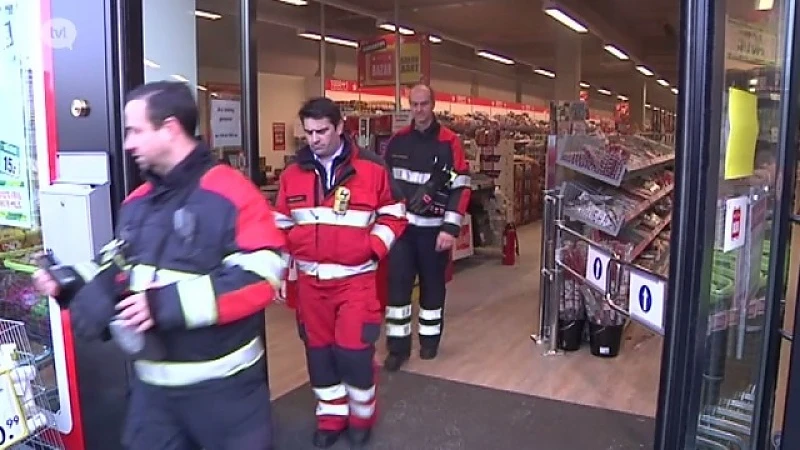 Alerte klant voorkomt zware winkelbrand in Lanaken