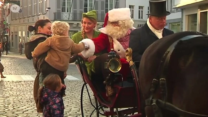 De Kerstman is in de provincie.