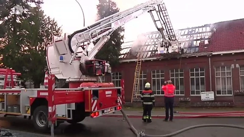 Zware brand in school Munsterbilzen