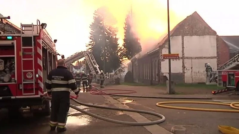 Brandstichter van school in Munsterbilzen stond tussen het publiek