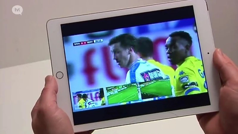 STVV op alle hoeken van het veld te volgen op scherm