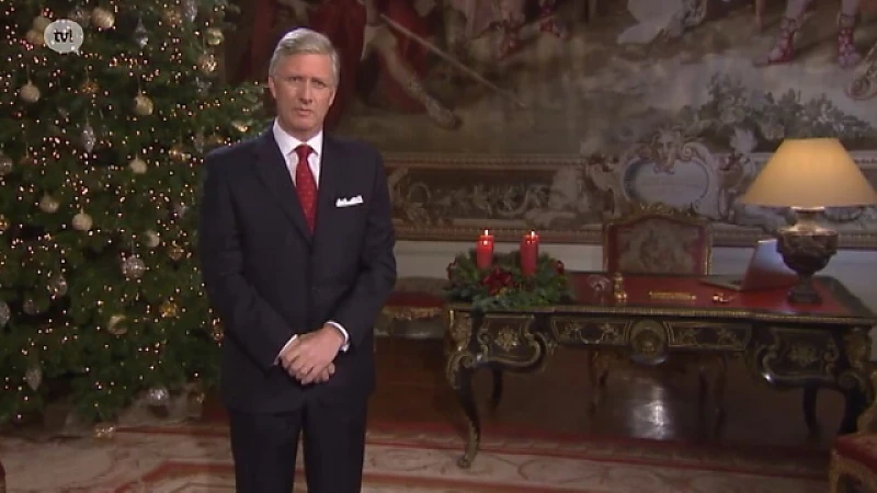 Kerstboodschap van Koning Filip heeft terrrorisme als enige thema