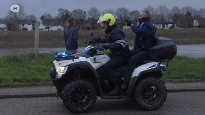 Politie LaMa pakt inbrekers op na klopjacht met helikopter en quads