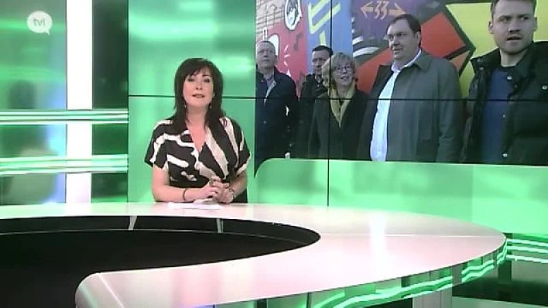 Simon Mignolet peter van EK-campagne in Sint-Truiden