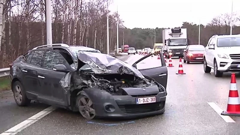 Zwaargewonde na ongeval Westerring Genk