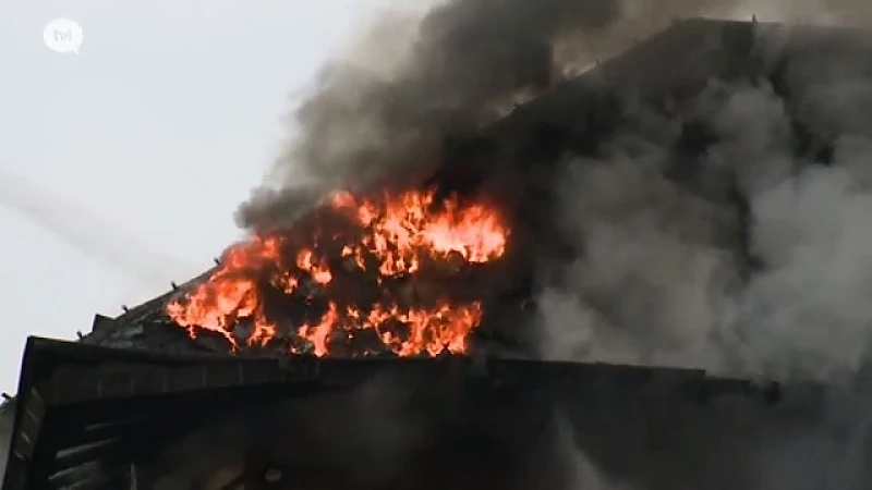 Grote brand bij Van der Valk-hotel in Heerlen