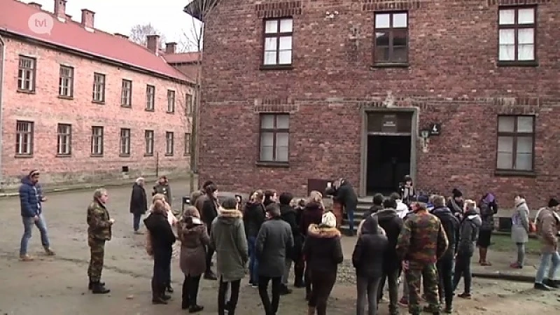 Leerlingen uit Leopoldsburg bezoeken concentratiekamp Auschwitz