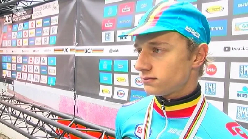 Bronzen medaille voor Quinten Hermans: "Tevreden zijn en niet te veel denken aan gemiste wereldtitel."