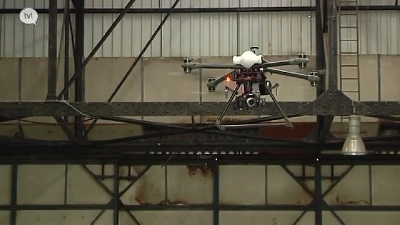 Luchtvaartgeschiedenis in Sint-Truiden: eerste officiële dronevlucht