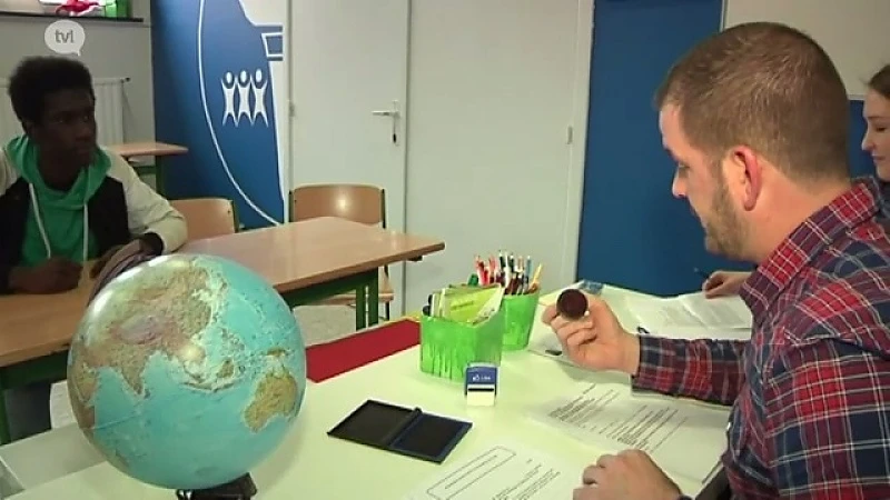 Hasseltse leerlingen worden een dag lang als vluchtelingen behandeld