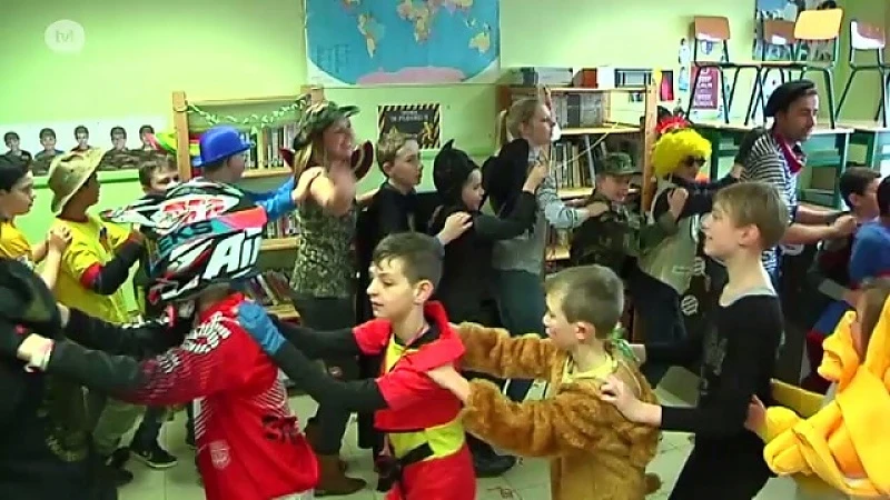 Limburgse kinderen vieren start van carnaval