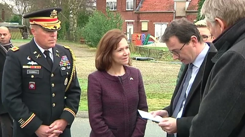 Ambassadeur Verenigde Staten bezoekt Leopoldsburg