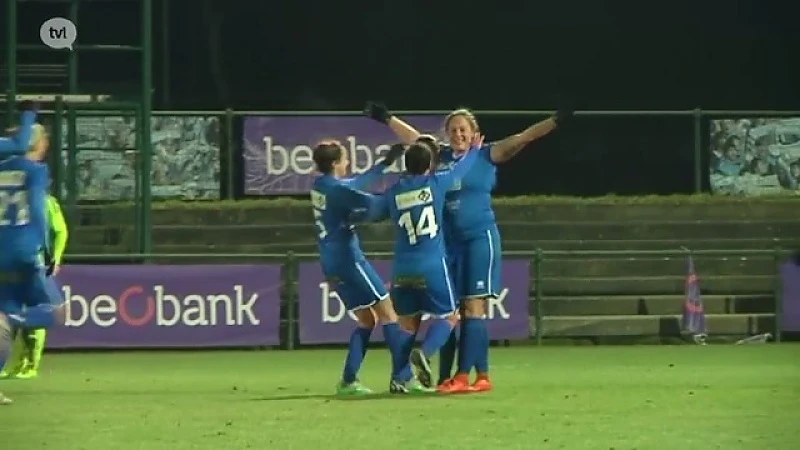 Ladies Genk niet naar de bekerfinale