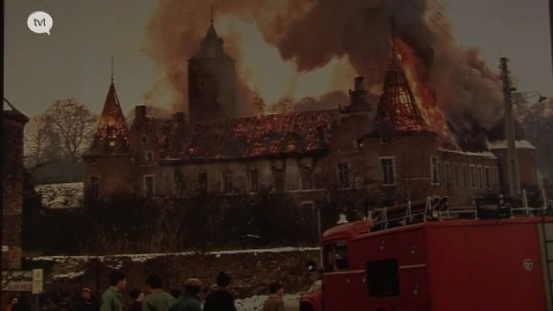 45 jaar geleden brandde het kasteel van Alden Biesen af