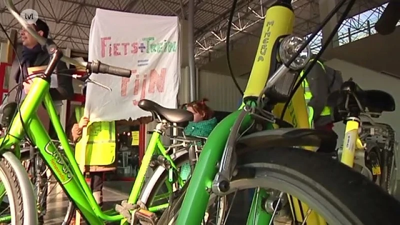 Sociale economie protesteert tegen sluiting fietspunten in Sint-Truiden en Genk
