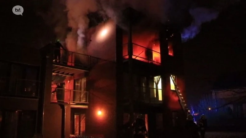 Man sterft in brand in Zepperen