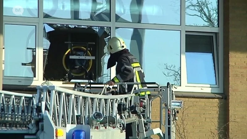 Explosiegevaar in Corda Campus door brandende gasfles