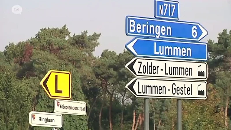 Stroompanne op industrieterrein Lummen