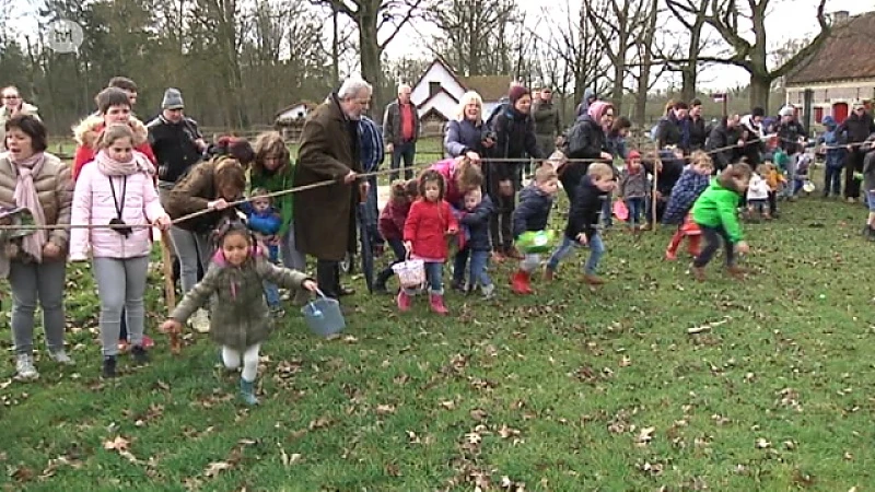 Paashaas legt 12.000 eieren in Bokrijk