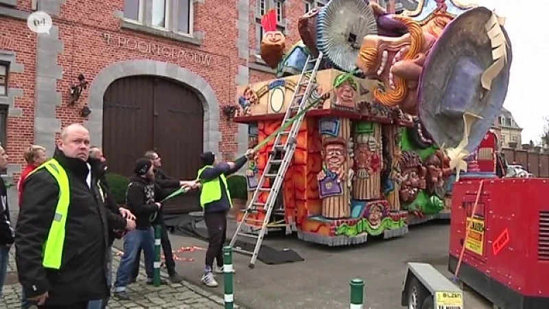 Carnavalsstoet Rekem gaat toch uit, ondanks stormweer