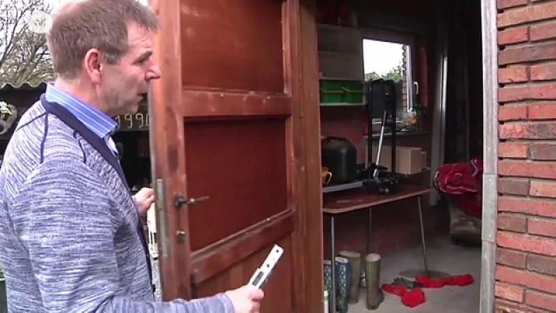Bocholt wordt geteisterd door tuinhuisjesbende