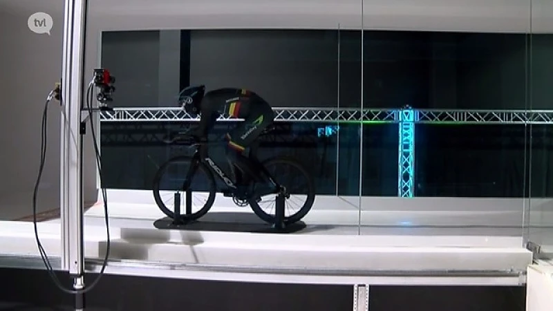 Windtunnel geopend in Flanders Bike Valley