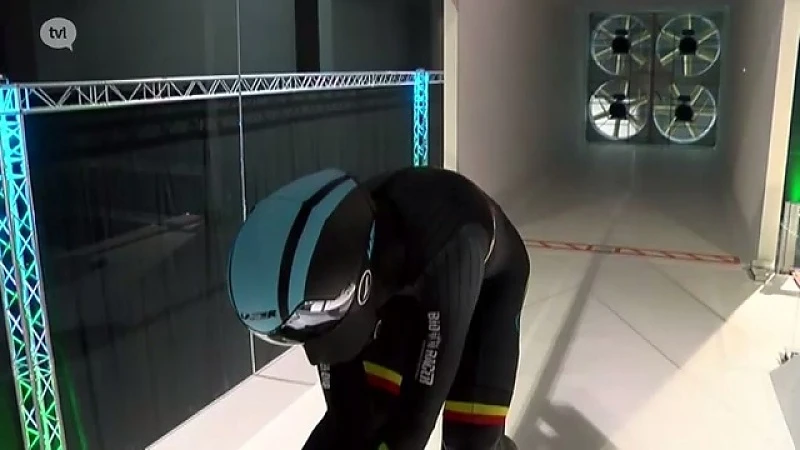 Hypermoderne windtunnel van Flanders' Bike Valley is uniek in de wereld