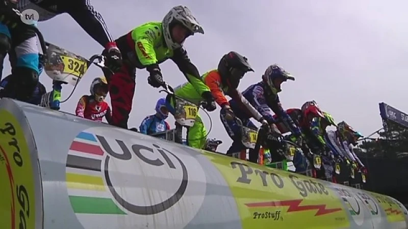 Europese openingsmanche BMX op Circuit Zolder