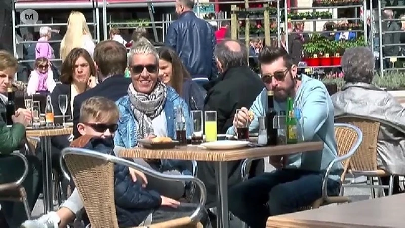Warmste dag van het jaar: Limburgers genieten van eerste lentezon