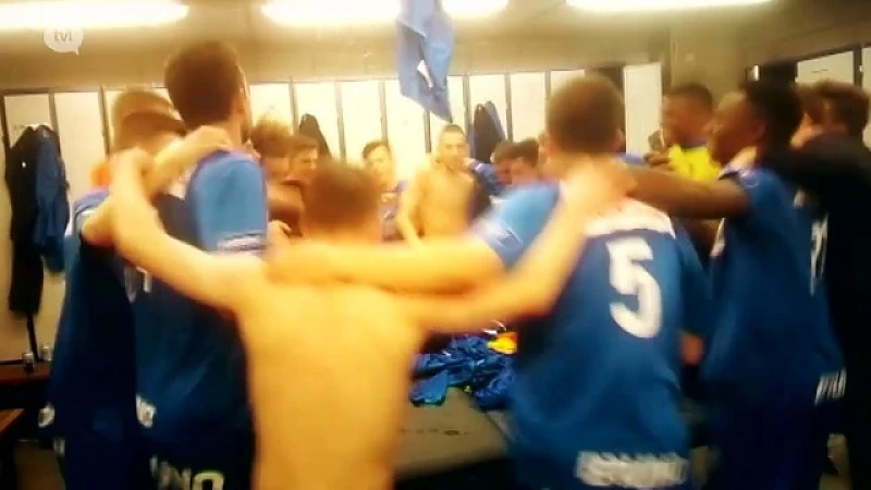 De beloften van KRC Genk in bekerfinale
