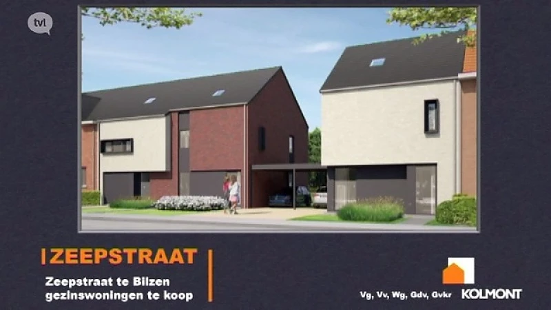 Moderne woningen in Bilzen