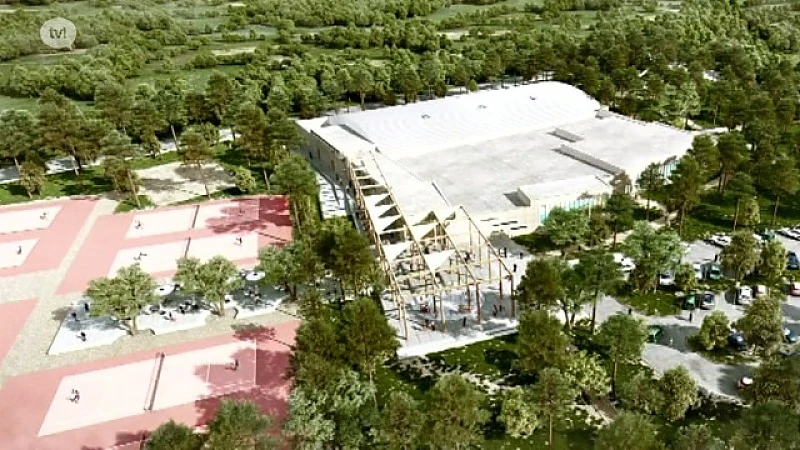 Lommel stelt nieuwe sportcomplex voor